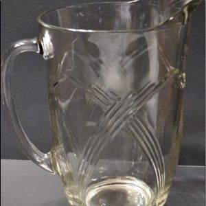 Anchor Hocking Glass Pitcher